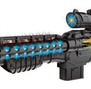 Double Barrel Musical Gun – Fun and Interactive Toy with Lights, Sounds, and Action